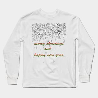 merry christmas and happy new year Long Sleeve T-Shirt